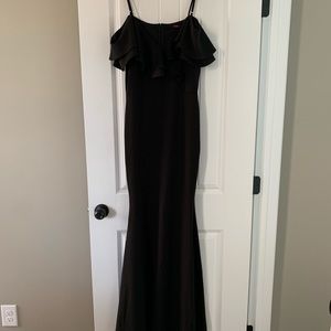 Black off the shoulder Maxi Dress